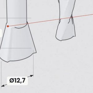 Frez jaskółczy ogon 12,7 mm / 14°